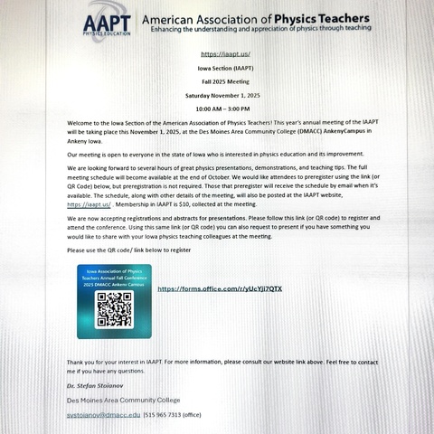 2025 Meeting Announcement